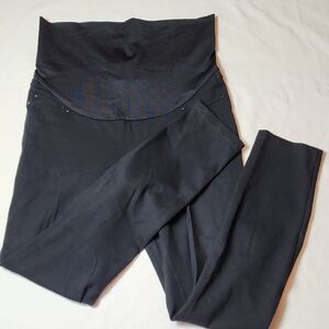 Liverpool Los Angeles Size 4 Black Maternity Leggings Jeggings: